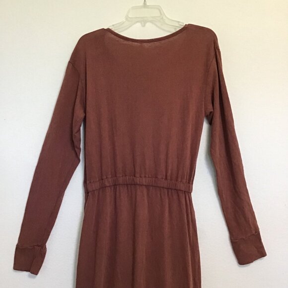 Free People Molly Side-Tie Dress Bittersweet Size L - Picture 8 of 12
